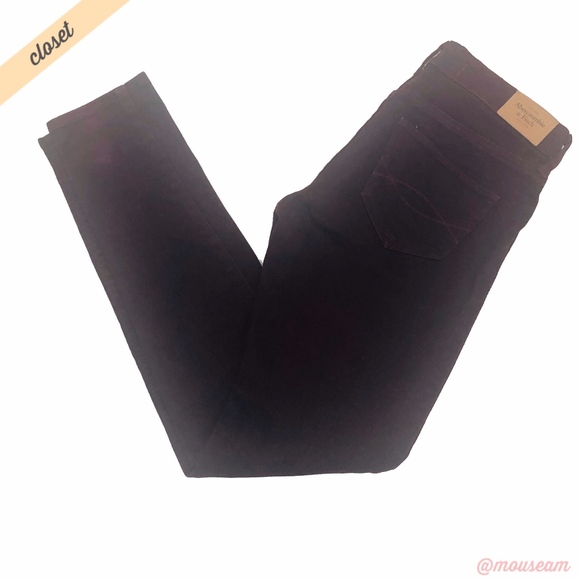 Abercrombie & Fitch Denim - [Abercrombie & Fitch] Maroon Skinny Jeans Pants